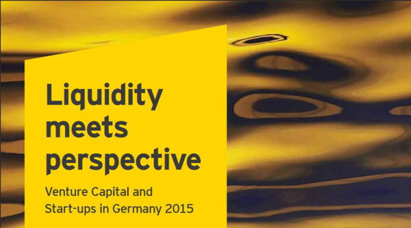 Liquidity meets perspective – Venture Capital and Start-ups in Germany 2015