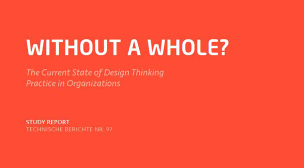 Design Thinking Study: Parts Without a Whole