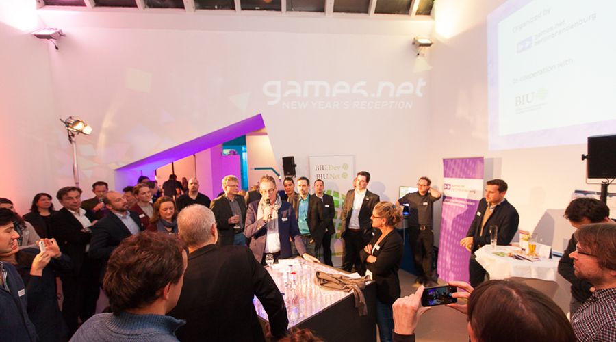 gamesnet New Years Reception