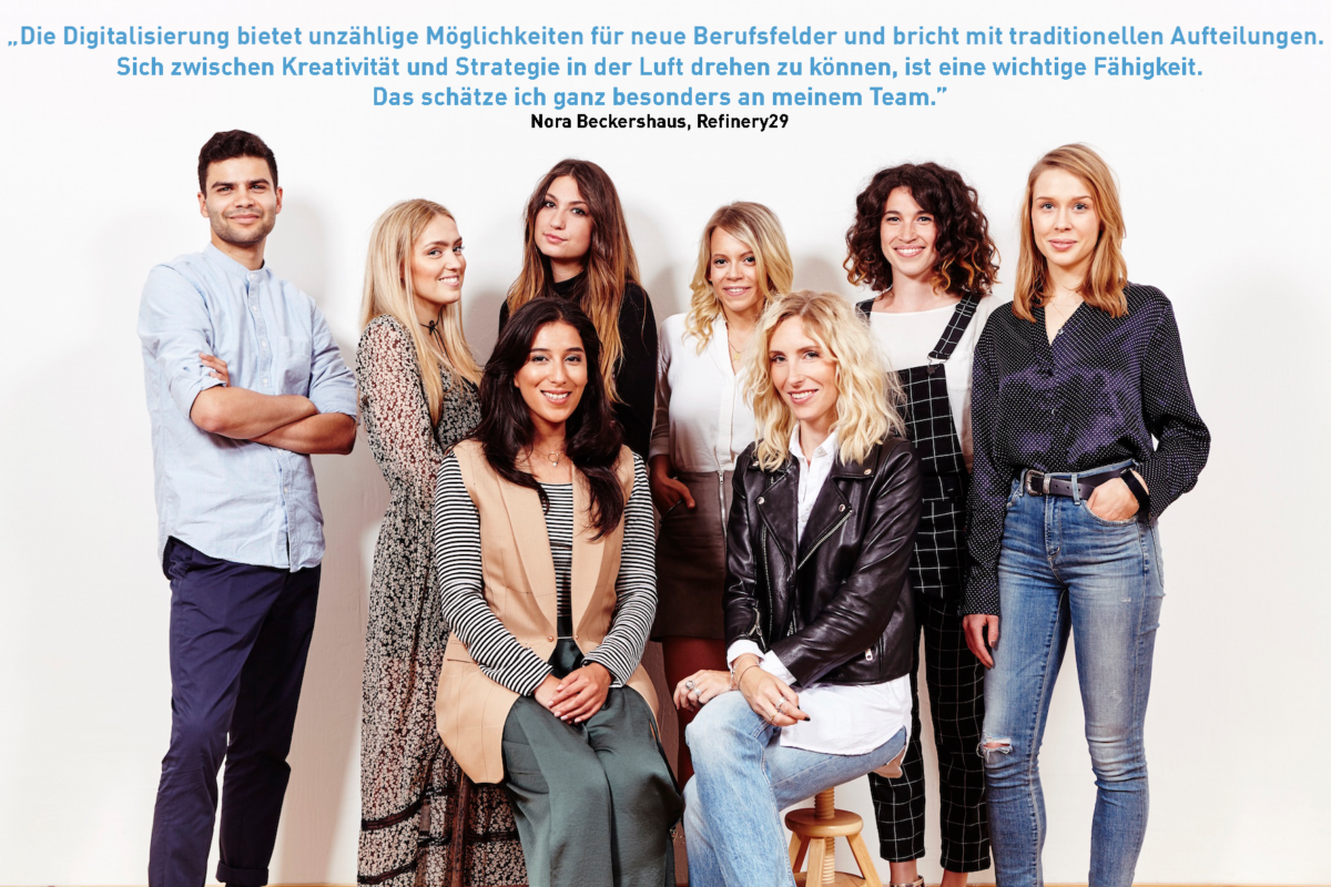 Refinery29 Team Deutschland by EyeCandyBerlin Visual mit Zitat