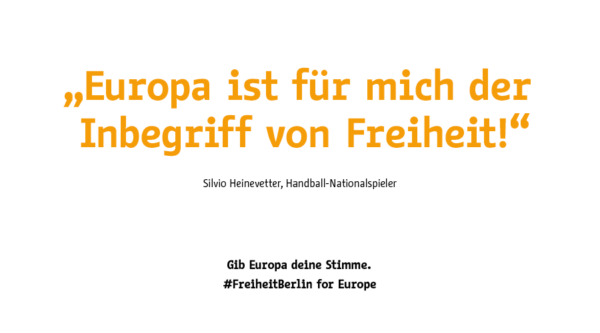 #FreiheitBerlin for Europe