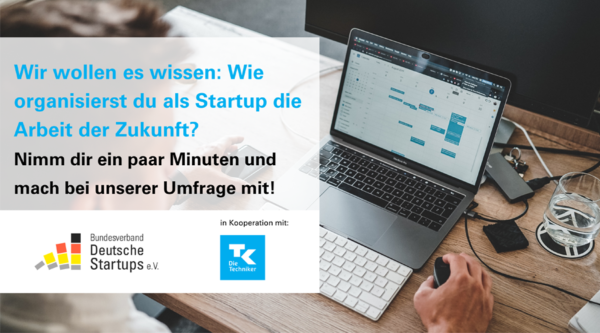 Umfrage: Startups und die Arbeit der Zukunft