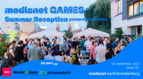 medianet GAMES Summer Reception powered by Xsolla