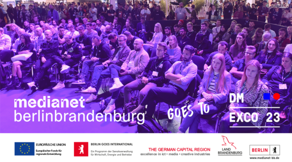 Call for Companies: Be part of our Berlin-Brandenburg joint stand at DMEXCO Conference 2023!