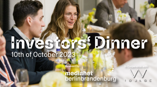 Application Deadline INVESTORS’ DINNER #24