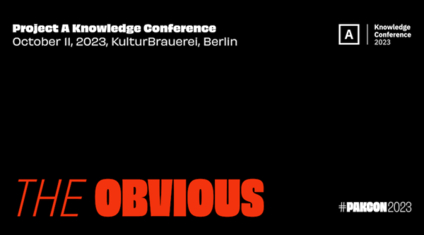 medianet COOP: Project A Knowledge Conference 2023