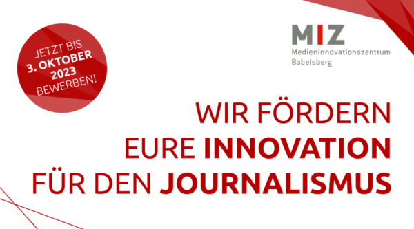 MIZ-Innovationsförderung – jetzt bis zum 3. Oktober 2023 bewerben!