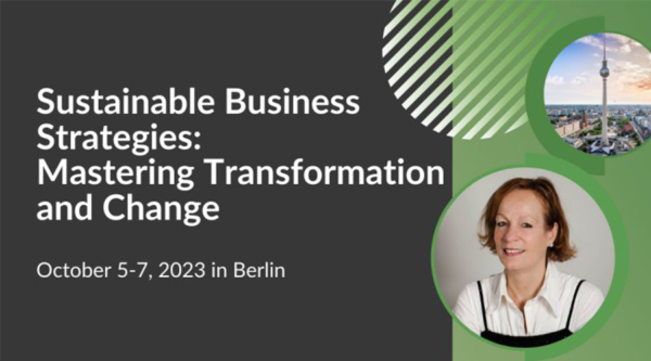 Eventkalender: Sustainable Business Strategies – Mastering Transformation and Change