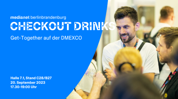 “Checkout Drinks” Get-Together auf der DMEXCO