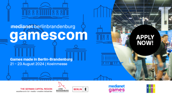 Call for Companies: Gemeinschaftsauftritt auf der gamescom 2024