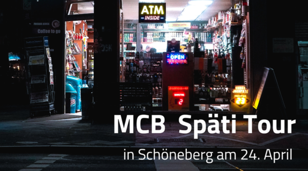 Eventkalender: Späti-Tour vom Marketing-Club Berlin