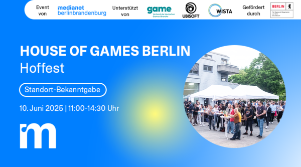 House of Games Berlin- Location Reveal and Yard Festival