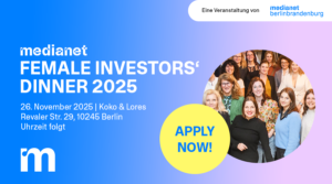 Call for applications for 3rd FEMALE INVESTORS’ DINNER
